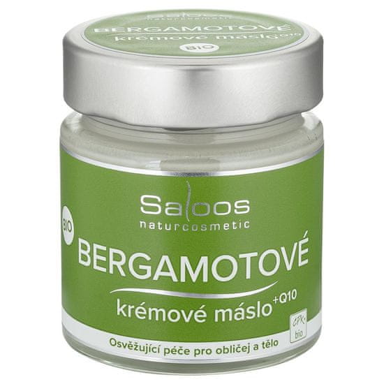 Saloos Bio bergamotové krémové maslo + Q10, 110 ml