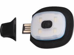 Extol Light Svietidlo náhradné pre čiapky, USB nabíjanie, EXTOL LIGHT