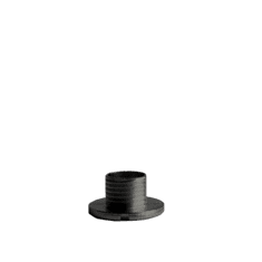 Noname Čierna upevňovacia matica pre hodinový strojček 5 mm