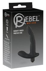 Rebel Rebel Naughty Finger Vibe (Black), vibračný prst na prostatu