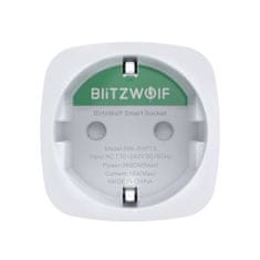Blitzwolf Chytrá zásuvka BlitzWolf BW-SHP13, ZigBee, (EU) 3680W