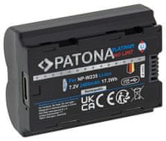 PATONA batéria pre foto Fuji NP-W235 2400mAh Li-Ion Platinum USB-C nabíjanie