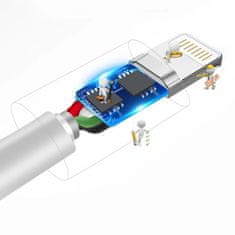 DUDAO Dudao USB/Lightning kábel 3A 1m biely (L1L biely)