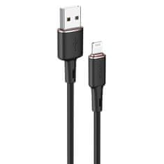 AceFast Acefast MFI USB - Lightning kábel 1,2 m, 2,4 A čierny (C2-02 black)