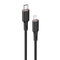 AceFast Acefast MFI USB-C - Lightning kábel 1,2 m, 30 W, 3A čierny (C2-01 black)