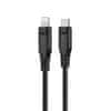 Acefast MFI USB-C - Lightning kábel 1,2 m, 30 W, 3A čierny (C3-01 black)