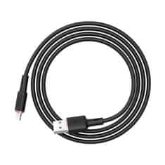 AceFast Acefast MFI USB - Lightning kábel 1,2 m, 2,4 A čierny (C2-02 black)