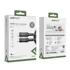 AceFast Acefast USB-C - USB-C kábel 2m, 100W (20V/5A) čierny (C4-03 Black)