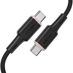 AceFast Acefast USB-C - kábel USB-C 1,2 m, 60 W (20 V/3 A) čierny (C2-03 čierny)