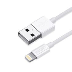 Choetech Certifikovaný kábel Choetech USB-A - Lightning MFI 1,8 m biely (IP0027)
