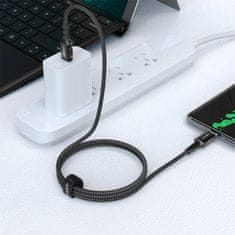 AceFast Acefast USB-C - kábel USB-C 1,2 m, 60 W (20 V/3 A) čierny (C1-03 čierny)