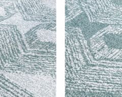 Elle Decor Kusový koberec Gemini 106010 Green z kolekcie Elle – na von aj na doma 80x150
