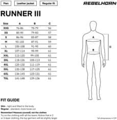 Rebelhorn bunda RUNNER III čierna 3XL