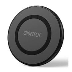 Choetech Bezdrôtová nabíjačka Qi 10W + USB - kábel micro USB čierna T526-S Choetech