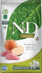 N&D PRIME GF Wild Boar & Apple Adult Medium & Maxi 2,5 kg