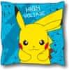 Sahinler Textile Vankúš Pokémon Pikachu High Voltage modrý 40x40