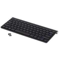 KIK Bezdrôtová klávesnica Smart TV čierna KX5112
