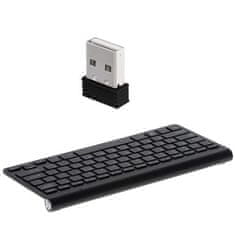 KIK Bezdrôtová klávesnica Smart TV čierna KX5112