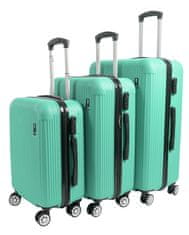 Aga Travel Sada cestovných kufrov MR4652 Tyrkysová