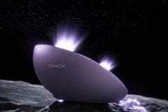 svakom Svakom Pulse Galaxie (Metallic Lilac), sonický stimulátor s hviezdnym projektorom