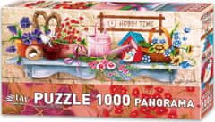 Star Game Sets Panoramatické puzzle Čas na koníčky 1000 dielikov
