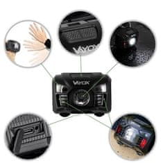 Vayox KX3908 Nabíjacia čelovka LED so snímačom pohybu VA0020