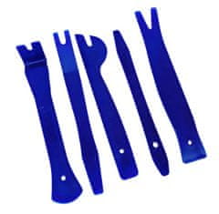 Verk  11399 Demontážne nástroje na palubnú dosku a čalúnenie - 11ks modré