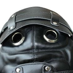 SpankMe Perverzná maska s kolenom - penis 10 cm