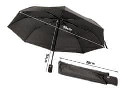 Popron.cz Automatický skládací deštník 95 cm - černý