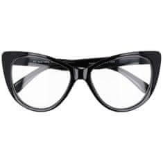 Sunmania Čierne číre mačacie okuliare "Clear Cat"