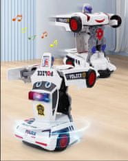 CAB Toys Robot transformer - police auto a robot 2v1