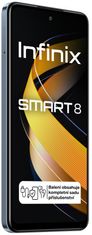 Infinix Smart 8, 3GB/64GB, Timber Black