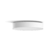 Philips Hue Bluetooth LED White Ambiance Kúpeľňové stropné svietidlo Devere M 41165/31/P6 19,2 W 2450lm 2200-6500K IP44 38,1 cm biele, stmievateľné s diaľkovým ovládačom