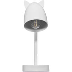 Dekorstyle Detská stolová lampa biela 31 cm