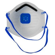 KesTek Ochranná maska proti jemnému prachu FFP2 s výdychovým ventilom, 3 ks