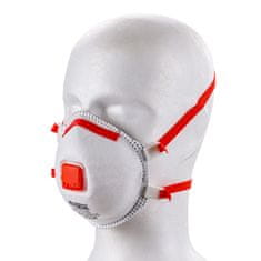 KesTek Ochranná maska proti jemnému prachu FFP3 s výdychovým ventilom, 3 ks