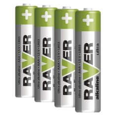 Raver Alkalická batéria RAVER LR03 (AAA)