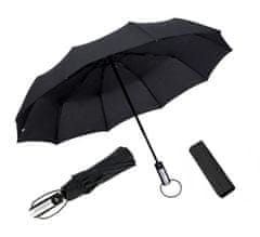 APT  Skladací dáždnik čierny 100 cm
