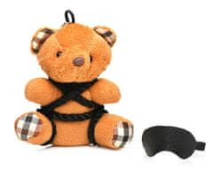 Master Series Rope Teddy Bear Keychain, kľúčenka zviazaný medvedík
