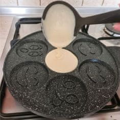 MG Pancakes panvica na lievance 26cm, čierna