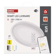 EMOS Inteligentné LED svietidlo GoSmart, zapustené, kruhové, 30W, CCT, stmievateľné, Wi-Fi