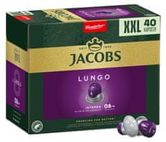 Jacobs Lungo intenzita 8, 40 ks kapsúl, kompatibilná s kávovarmi Nespresso