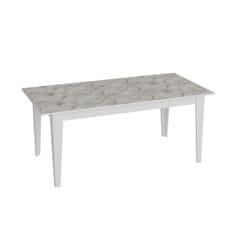 Kalune Design Jedálenský stôl POLKA 180 cm biely