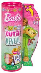 Mattel Barbie Cutie Reveal Barbie v kostýme - psík v zelenom kostýme žabky HRK22