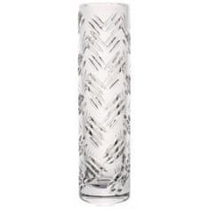 Royal Crystal Krištáľová váza Industry, farba číry krištáľ, výška 230 mm