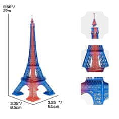 Fan-shop 3D kovový model PSG Eiffel Tower Model Kit