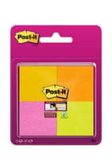 Post-It Bločky Super Sticky - 47,6 x 47,6 mm, žlté, 6 ks