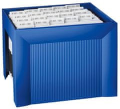 Han Box na závesné dosky Karat - A4, plastový, modrý