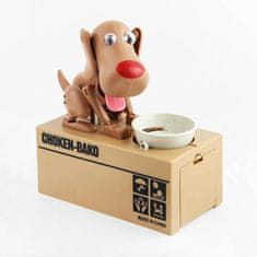 CAB Toys Pokladnička pre deti - Pes požierajúci mince
