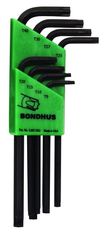 BONDHUS 31834 sada L-kľúčov imbus torx TLX 8 (T9-40)